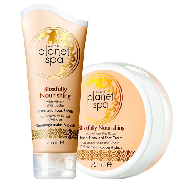 Catalog Avon - Set Exfoliant si Crema pentru picioare Blissfully Nourishing Set Exfoliant si Crema pentru picioare Blissfully Nourishing - Catalog Avon